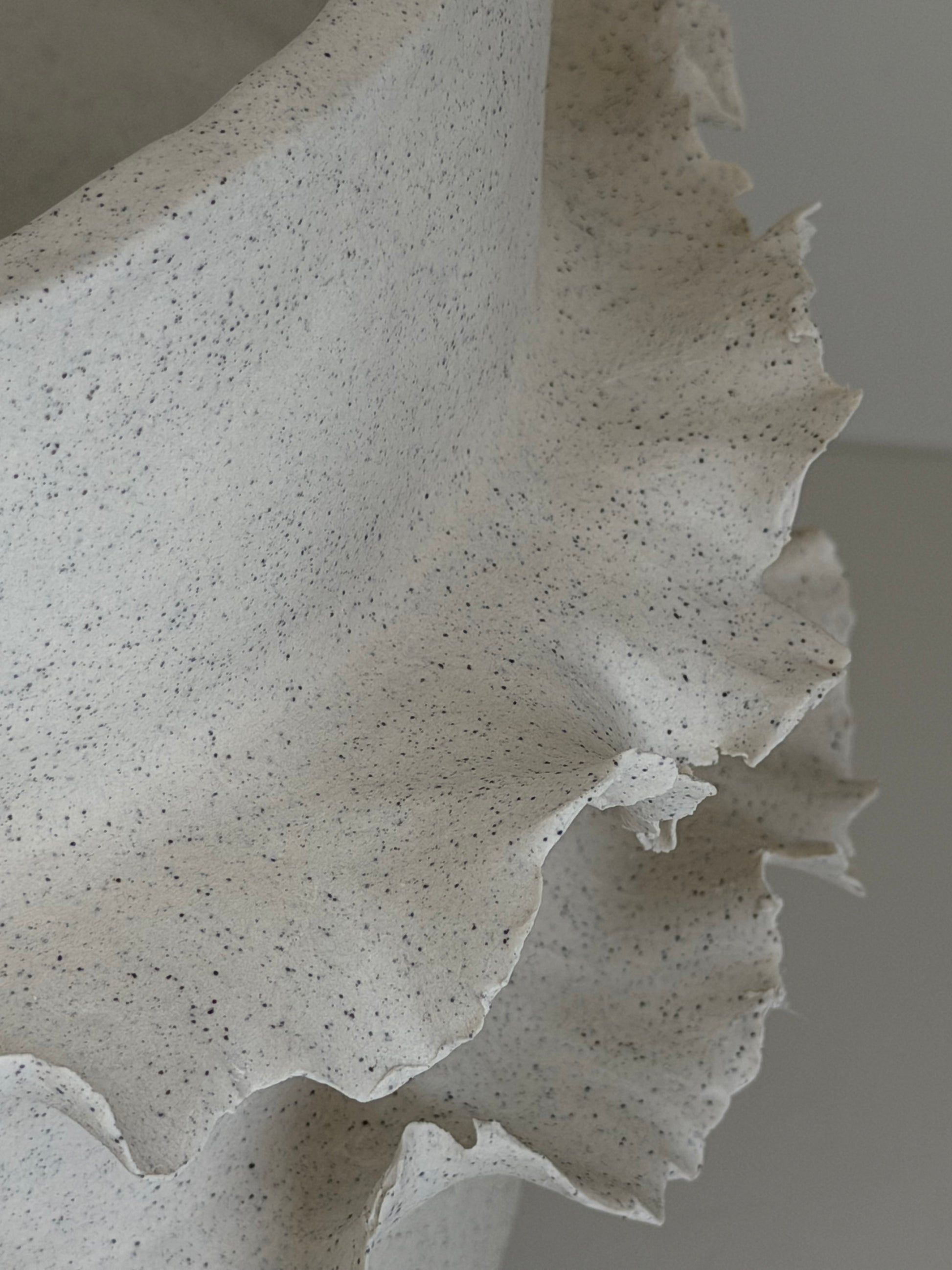 Synáxis No.02 handbuilt sculptural stoneware vessel by Agora Ceramics