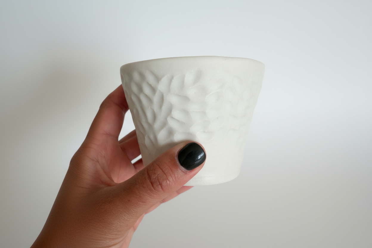 Paxos cup top view with neutral white background - Image 4